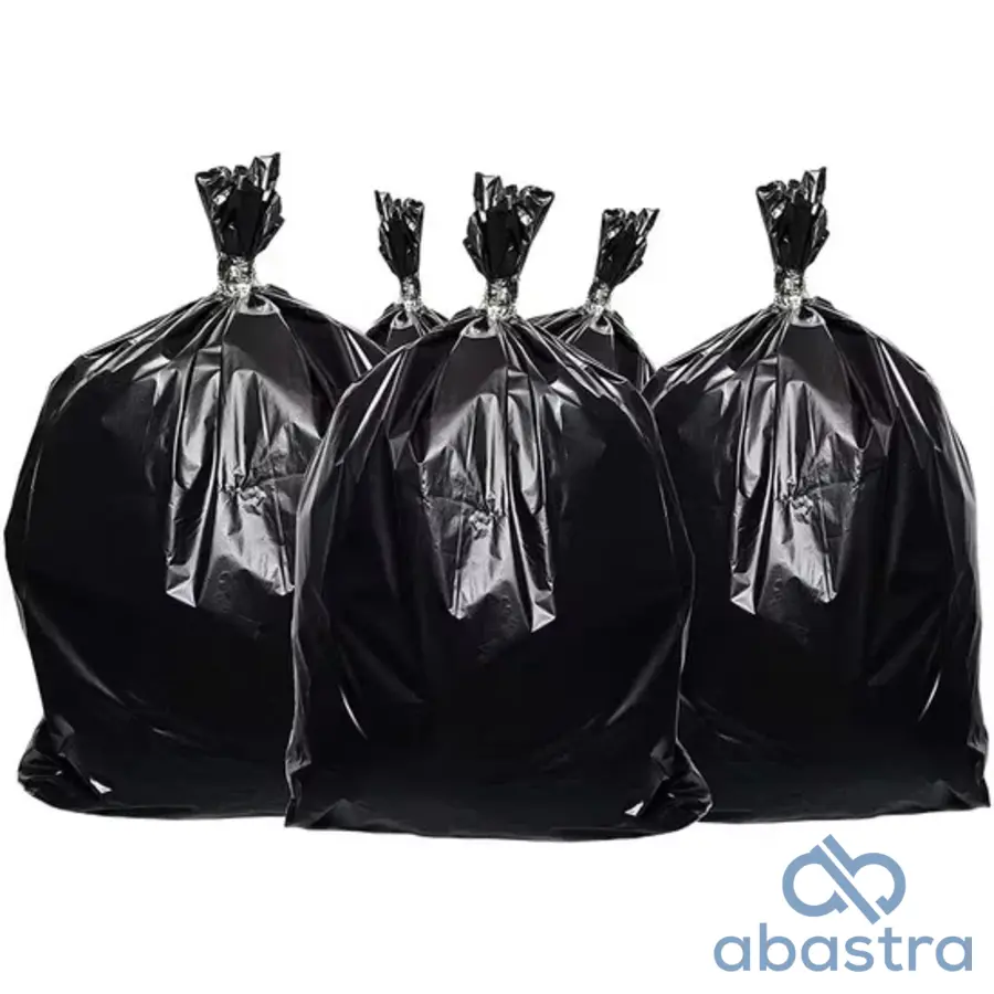 Funda Negra P/Basura 55 Gal (Cal 150) 100/1
