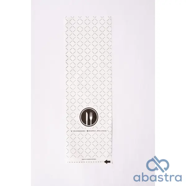 Bolsa Porta Cubiertos Blanca 500/1
