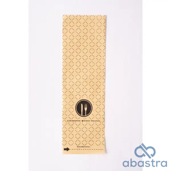 Bolsa Porta Cubierto Kraft 500/1
