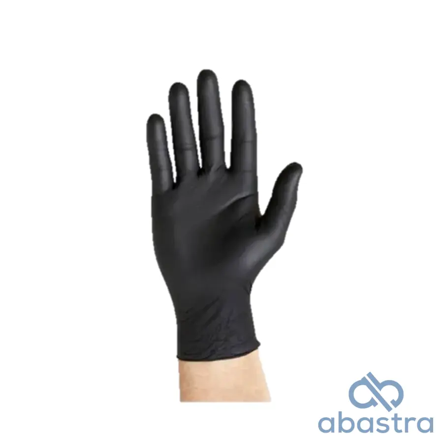 Guantes De Nitrilo XL 10/100 (negro)