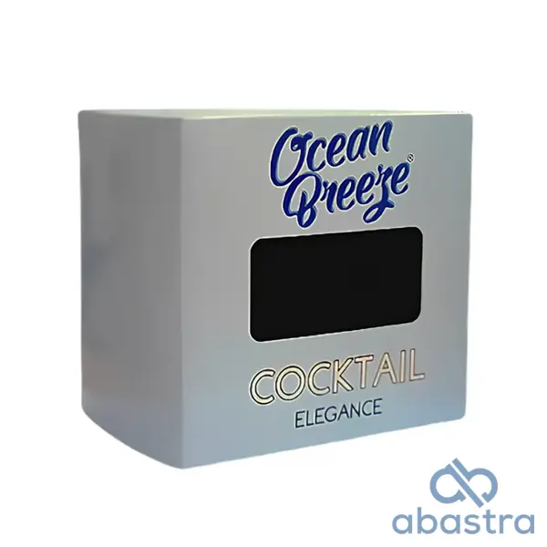 Servilletas Cocktail Elegance 10x10 10/120 Negra (2ply)