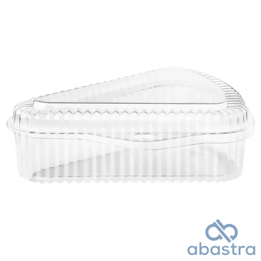 Envase Clear Triangular Bajo 2/100