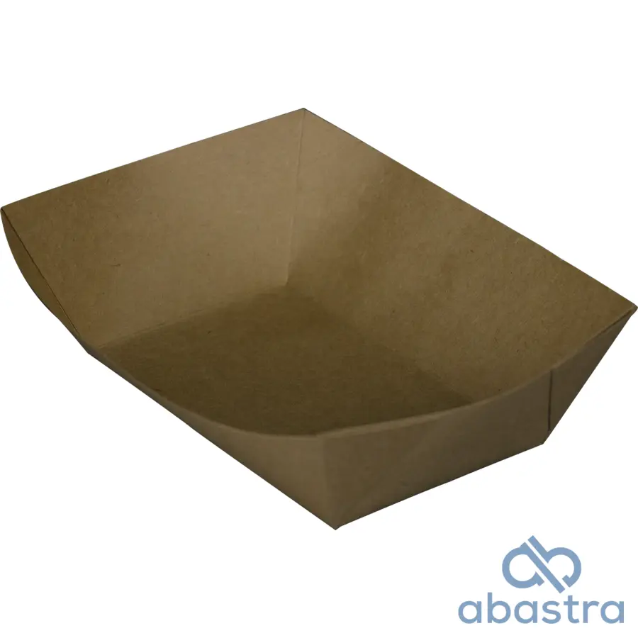 Barquito Carton Kraft 3 Lb 2/250 (Med.)
