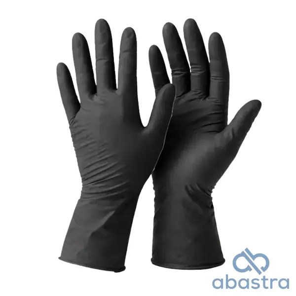 Guantes De Nitrilo L 10/100 (Negro)