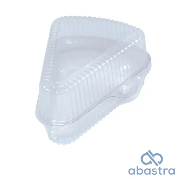 Envase Clear Triangular Alto 2/100