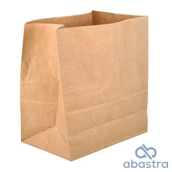 Bolsa De Papel F/ancho 25K 10/50