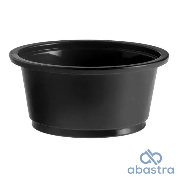 Envase Souffle PP 2 Oz 20/125 (Negro)