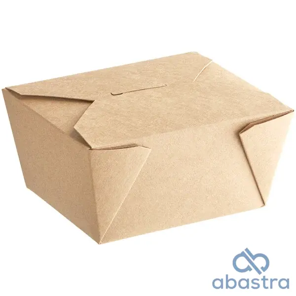 Cajas Para Llevar #1 Kraft 30 Oz 9/50