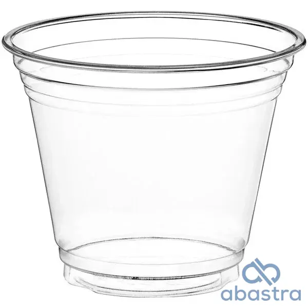 Vasos Plásticos PET (9, 12, 16 oz.) Personalizados (Mín. 5/1000)