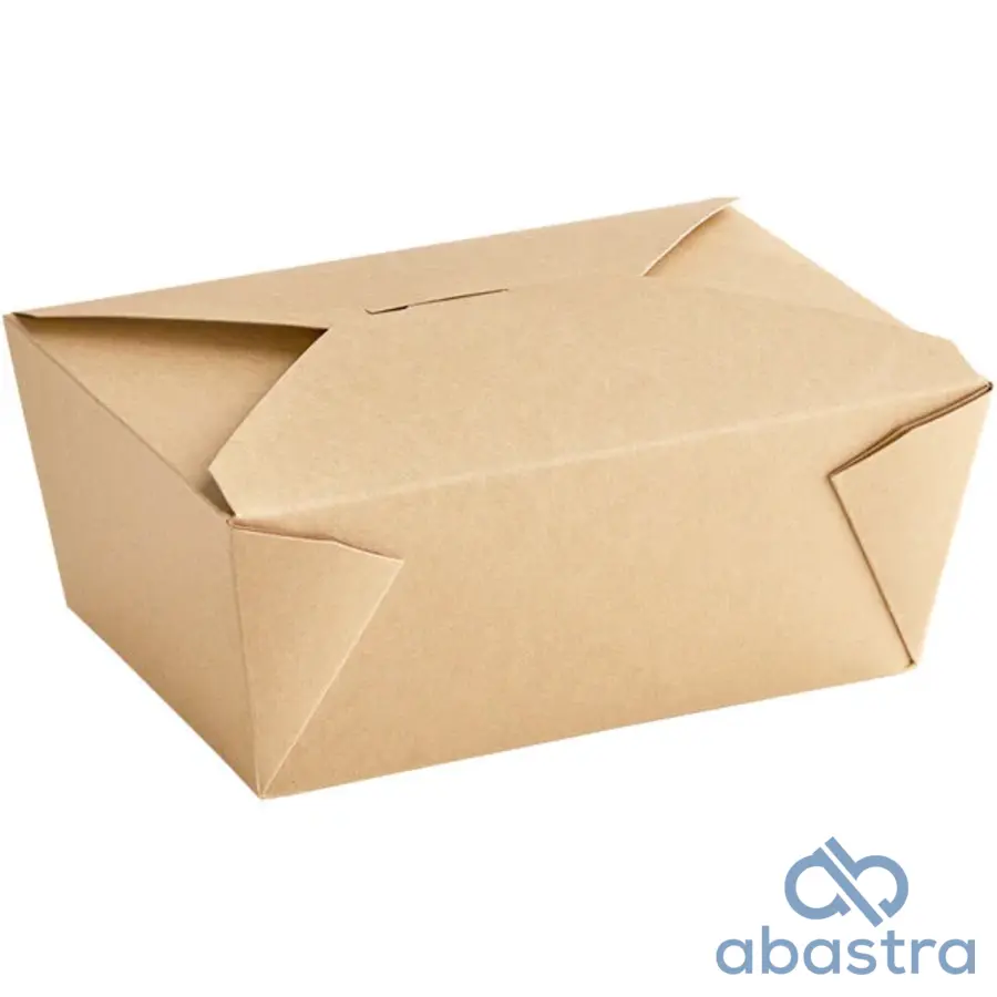 Cajas Para Llevar Kraft #4 116 Oz 4/40