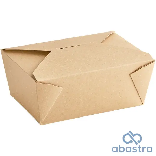 Cajas Para Llevar Kraft #4 116 Oz 4/40