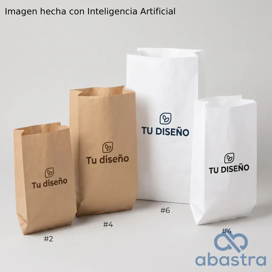 Bolsa de Papel V Bottom Personalizada