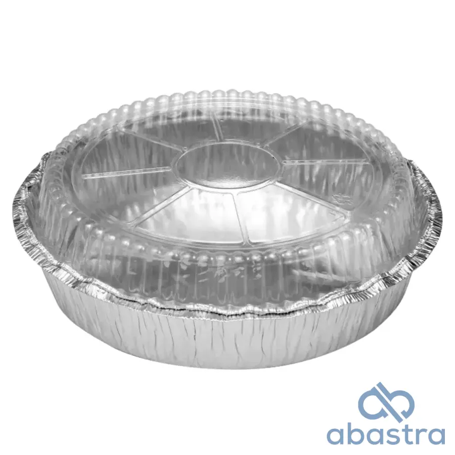 Envase De Aluminio Redondo C/Tapa #7 500/1