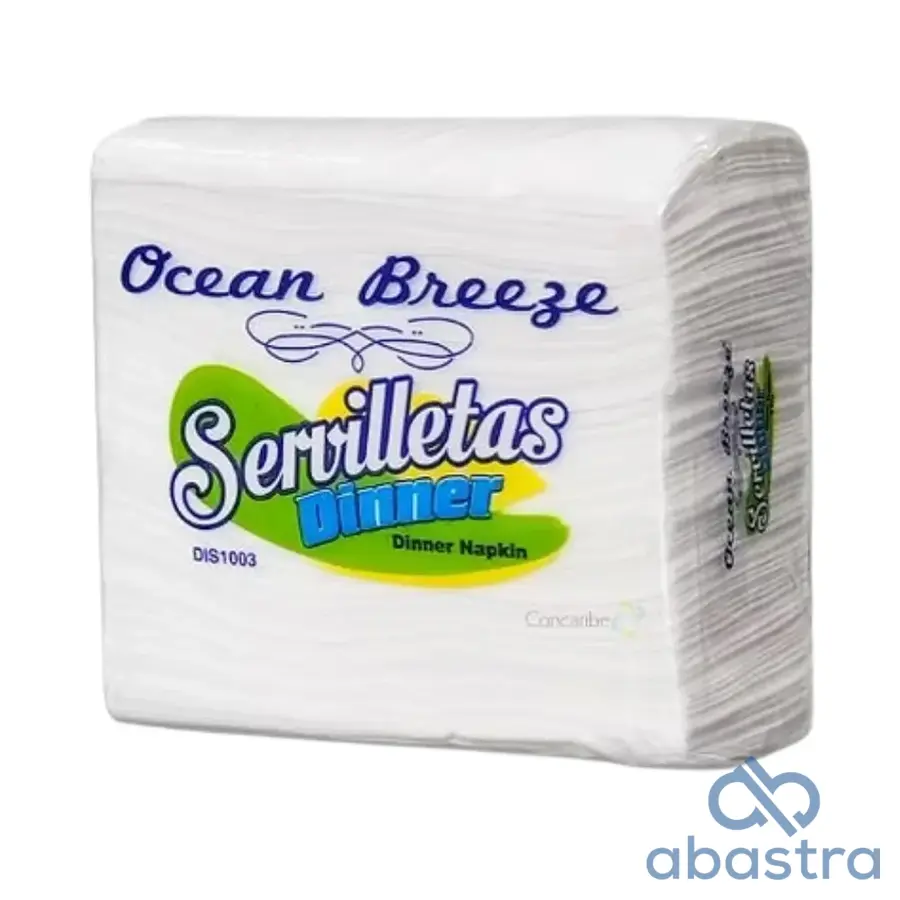 Servilleta Dinner Blanca (15x17) 20/150 Blanca (1-2ply)