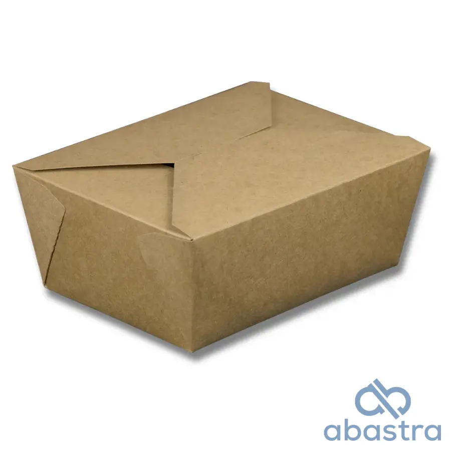 Cajas Para Llevar Kraft #8 45 oz 6/50