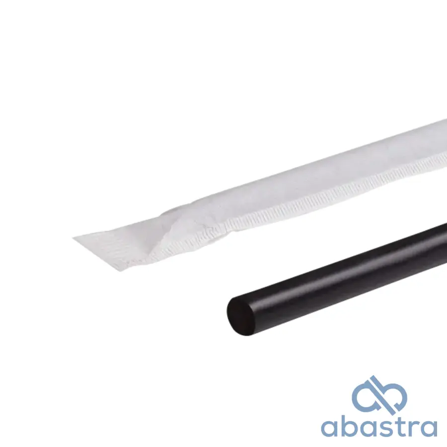 Sorbete Env. Regular 7.75" 500/1 (Negro)