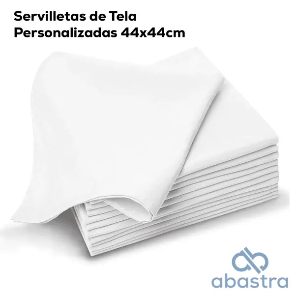 Servilletas de Tela 44x44cm (Personalizadas)
